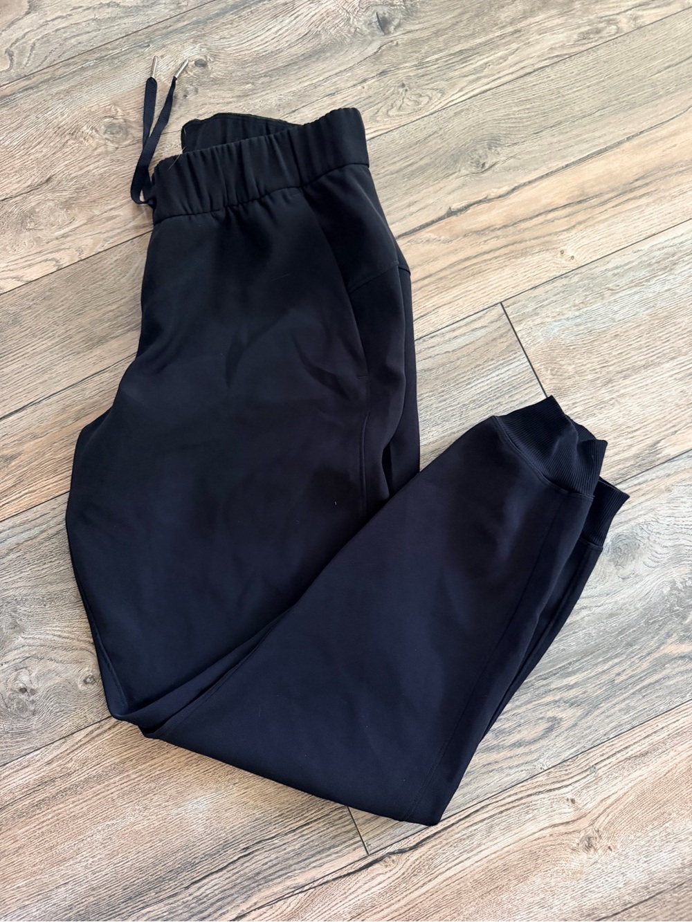 Lululemon Black Drawstring Jogger Pants
